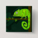 Search for cute chameleon badges Green