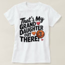 Search for basketball grandma tshirts Granddaughter