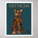 Search for vintage zoo posters Leopard