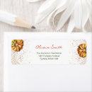Search for pumpkin birthday return address labels Watercolor
