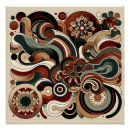 Search for retro pattern posters Mid century modern