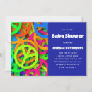 Search for pattern baby shower invitations Retro