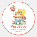 Search for cute clown stickers First birthday