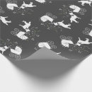 Search for siberian husky wrapping paper Silhouette