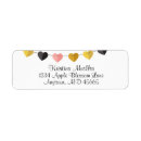 Search for heart return address labels Engagement