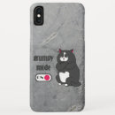Search for grumpy iphone cases Black cat