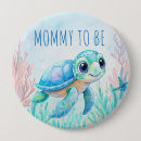 Search for cute turtle badges Under the sea