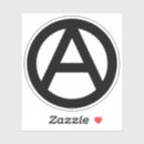 Search for anarchist stickers Black