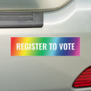 Search for rainbow bumper stickers Typography