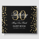 Search for party 30th birthday guest books Glitter