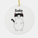 Search for tuxedo cat christmas tree decorations Cats