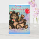 Search for bear anniversary cards Heart