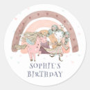 Search for 5th birthday stickers Rainbow