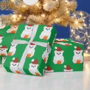 Search for polar bear christmas wrapping paper Adorable