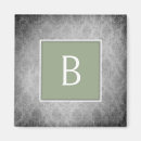 Search for damask monogram magnets Elegant