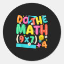 Search for funny math stickers Do the math