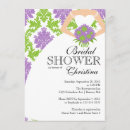 Search for damask bridal shower invitations Elegant