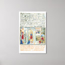 Search for mediaeval canvas prints King
