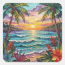 Search for beach scene stickers Blue ocean waves