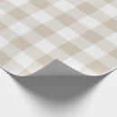 Search for tan gift wrap Buffalo check