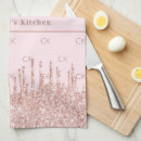 Search for glitter tea towels Rose gold