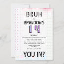 Search for preteen invitations Boy