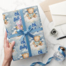 Search for oh baby wrapping paper Boy