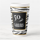 Search for zebra birthday mugs 50 and fabulous