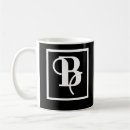 Search for fancy mugs Black and white
