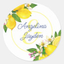 Search for lemon yellow wedding stickers Summer