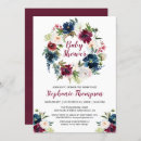 Search for navy burgundy baby shower invitations Watercolor