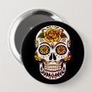 Search for sugar badges Floral skull