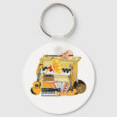 Search for musical instrument key rings Brass