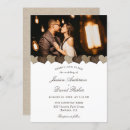 Search for cute country wedding invitations Burlap