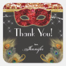 Search for masquerade stickers Red