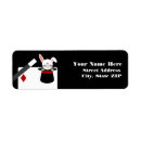 Search for rabbit return address labels Birthday