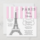 Search for eiffel tower baby shower invitations France