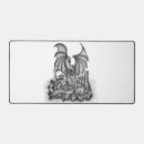 Search for skulls and bones mouse mats Zombie