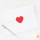 Search for square valentine stickers Red