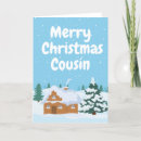 Search for cousin christmas cards Snow