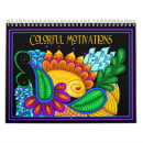 Search for motivational calendars Colourful