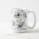 Search for blue purple flowers mugs Modern