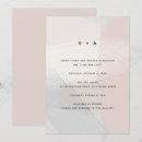 Search for brush strokes wedding invitations Pink