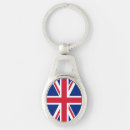 Search for british key rings Union jack