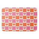 Search for heart bath mats Trendy