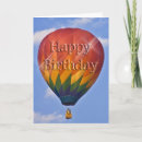 Search for hot air balloon birthday cards Flying