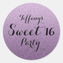 Search for purple sweet 16 stickers Sparkle