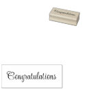 Search for congratulation rubber stamps Elegant