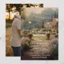 Search for garden rehearsal dinner invitations String lights