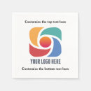 Search for add company logo napkins Professional